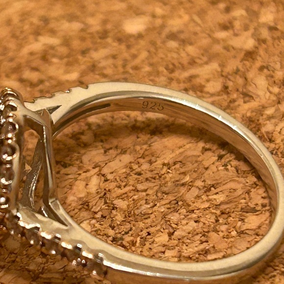 BRAND NEW STERLING SILVER RING/CZ RING - Picture 13 of 14